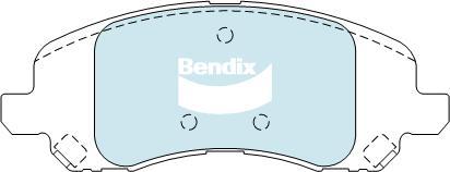 BENDIX DB2065 GCT - Kit de plaquettes de frein, frein à disque cwaw.fr