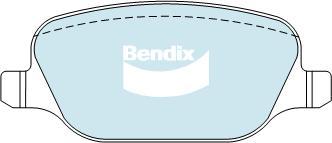 BENDIX DB2068 MKT - Kit de plaquettes de frein, frein à disque cwaw.fr