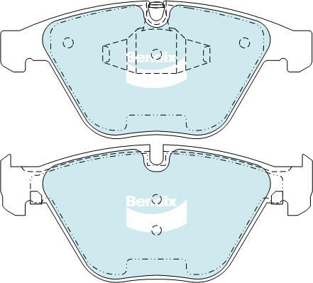 BENDIX DB2194 EURO+ - Kit de plaquettes de frein, frein à disque cwaw.fr