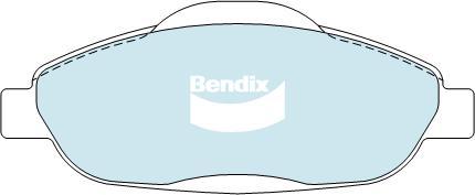 BENDIX DB2119 EURO+ - Kit de plaquettes de frein, frein à disque cwaw.fr