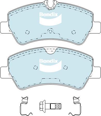 BENDIX DB2329 GCT - Kit de plaquettes de frein, frein à disque cwaw.fr