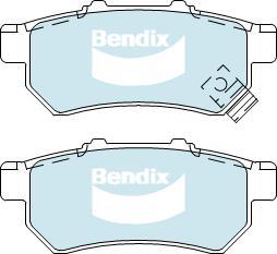 BENDIX DB2289 GCT - Kit de plaquettes de frein, frein à disque cwaw.fr