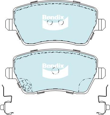 BENDIX DB2280 GCT - Kit de plaquettes de frein, frein à disque cwaw.fr