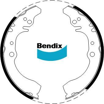 BENDIX DS0035 - Jeu de mâchoires de frein cwaw.fr