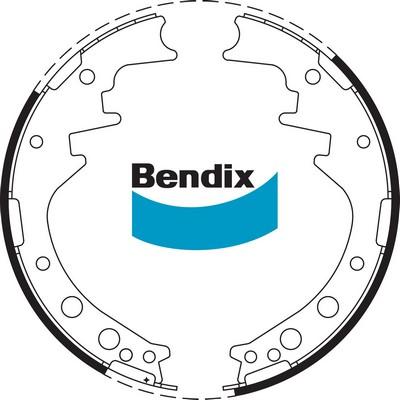 Bendix-AU BS1405 - Jeu de mâchoires de frein cwaw.fr