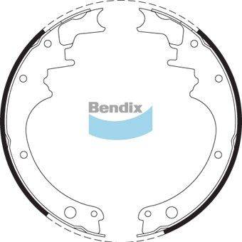 Bendix-AU BS1597 - Jeu de mâchoires de frein cwaw.fr