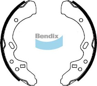 Bendix-AU BS1637 - Jeu de mâchoires de frein cwaw.fr