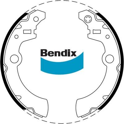 Bendix-AU BS1820 - Jeu de mâchoires de frein cwaw.fr