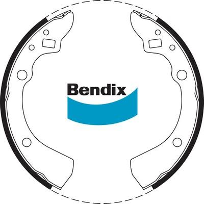 Bendix-AU BS1394 - Jeu de mâchoires de frein cwaw.fr