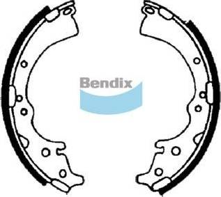 Bendix-AU BS1396 - Jeu de mâchoires de frein cwaw.fr