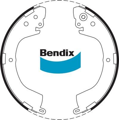 Bendix-AU BS1759 - Jeu de mâchoires de frein cwaw.fr