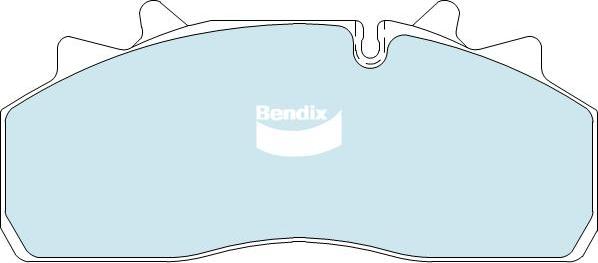 Bendix-AU CVP090 PT - Kit de plaquettes de frein, frein à disque cwaw.fr