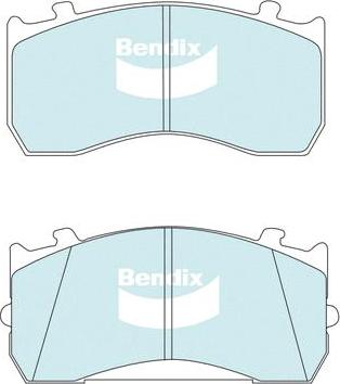 Bendix-AU CVP035 PT - Kit de plaquettes de frein, frein à disque cwaw.fr