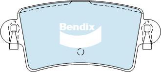 Bendix-AU DB1964 HD - Kit de plaquettes de frein, frein à disque cwaw.fr