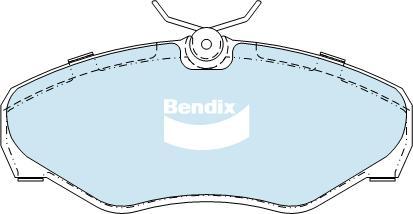 Bendix-AU DB1962 EURO+ - Kit de plaquettes de frein, frein à disque cwaw.fr