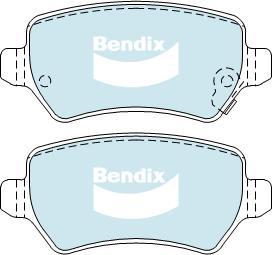 Bendix-AU DB1511 EURO+ - Kit de plaquettes de frein, frein à disque cwaw.fr