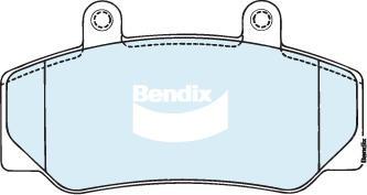 Bendix-AU DB1169 EURO+ - Kit de plaquettes de frein, frein à disque cwaw.fr