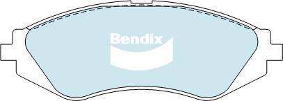 Bendix-AU DB1347 GCT - Kit de plaquettes de frein, frein à disque cwaw.fr