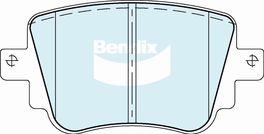 Bendix-AU DB2626 EURO+ - Kit de plaquettes de frein, frein à disque cwaw.fr