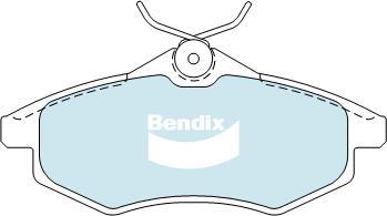 Bendix-AU DB2042 EURO+ - Kit de plaquettes de frein, frein à disque cwaw.fr