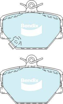 Bendix-AU DB2030 HD - Kit de plaquettes de frein, frein à disque cwaw.fr