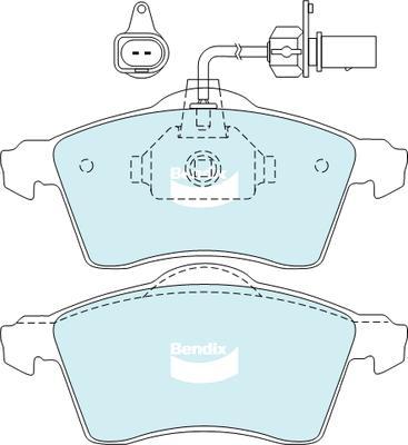 FTE 9001097 - Kit de plaquettes de frein, frein à disque cwaw.fr