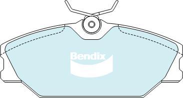 Bendix-AU DB2029 EURO+ - Kit de plaquettes de frein, frein à disque cwaw.fr