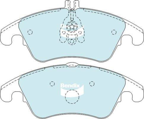 Bendix-AU DB2183 GCT - Kit de plaquettes de frein, frein à disque cwaw.fr