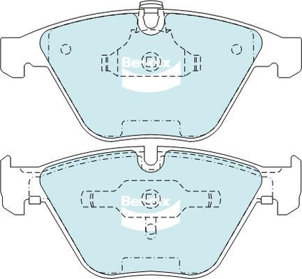 Bendix-AU DB2187 EURO+ - Kit de plaquettes de frein, frein à disque cwaw.fr