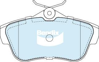 Bendix-AU DB2327 HD - Kit de plaquettes de frein, frein à disque cwaw.fr