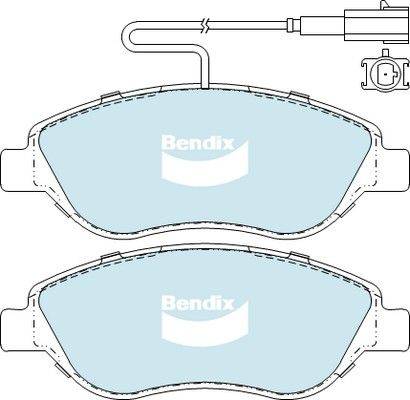 Bendix-AU DB2247 GCT - Kit de plaquettes de frein, frein à disque cwaw.fr