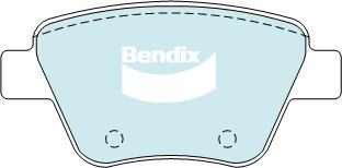 Bendix-AU DB2211 EURO+ - Kit de plaquettes de frein, frein à disque cwaw.fr