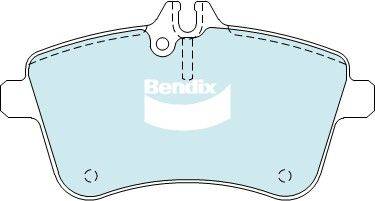 Bendix-AU DB2233 HD - Kit de plaquettes de frein, frein à disque cwaw.fr