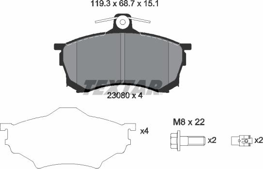 BENDIX Braking BPD1912 - Kit de plaquettes de frein, frein à disque cwaw.fr