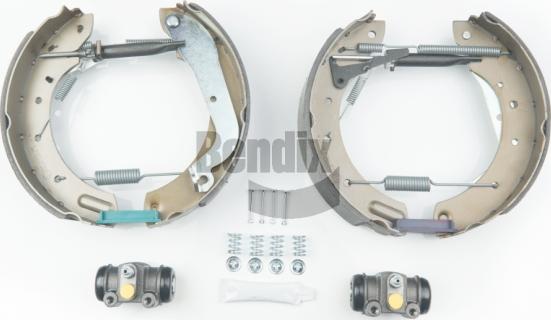 BENDIX Braking BXK3327 - Jeu de mâchoires de frein cwaw.fr