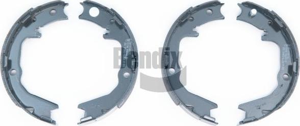 BENDIX Braking BXS1180 - Jeu de mâchoires de frein, frein de stationnement cwaw.fr