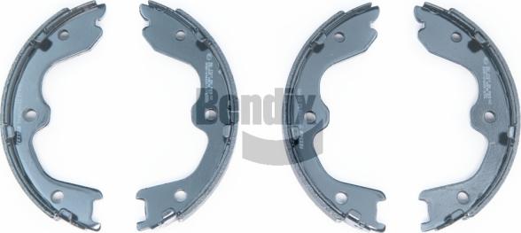 BENDIX Braking BXS1202 - Jeu de mâchoires de frein, frein de stationnement cwaw.fr