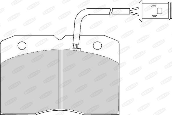 Beral 2904118304117214 - Kit de plaquettes de frein, frein à disque cwaw.fr