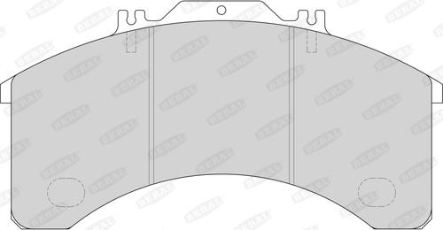 Beral 2901125004034754 - Kit de plaquettes de frein, frein à disque cwaw.fr