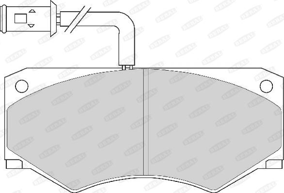 Beral 2901218004117213 - Kit de plaquettes de frein, frein à disque cwaw.fr