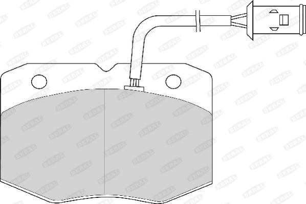 Beral 2903818304017213 - Kit de plaquettes de frein, frein à disque cwaw.fr