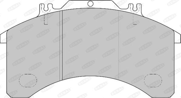 Beral 2903225004017214 - Kit de plaquettes de frein, frein à disque cwaw.fr