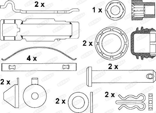 Beral 2916530004145694 - Kit de plaquettes de frein, frein à disque cwaw.fr