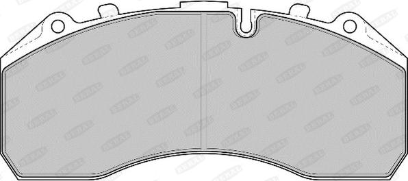 Beral 2910530004017224 - Kit de plaquettes de frein, frein à disque cwaw.fr