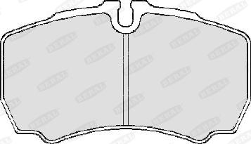 Beral 2912320304044014 - Kit de plaquettes de frein, frein à disque cwaw.fr