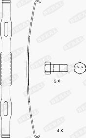 Beral 2921929004145624 - Kit de plaquettes de frein, frein à disque cwaw.fr