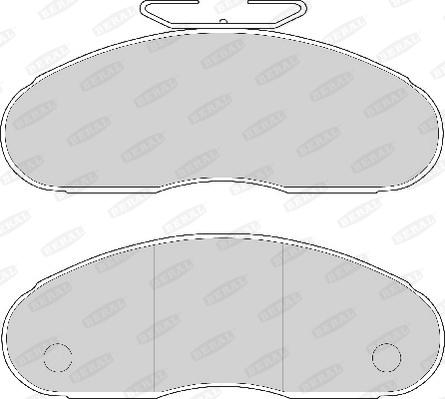 Beral 2970617004017083 - Kit de plaquettes de frein, frein à disque cwaw.fr