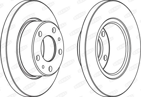Beral BCR194A - Disque de frein cwaw.fr
