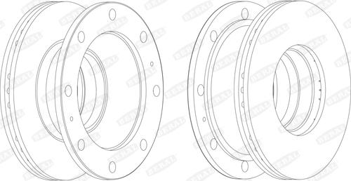 Beral BCR106A - Disque de frein cwaw.fr