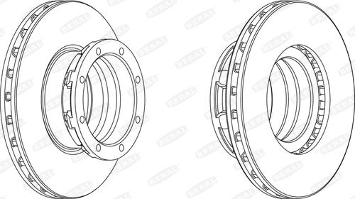 Beral BCR188A - Disque de frein cwaw.fr